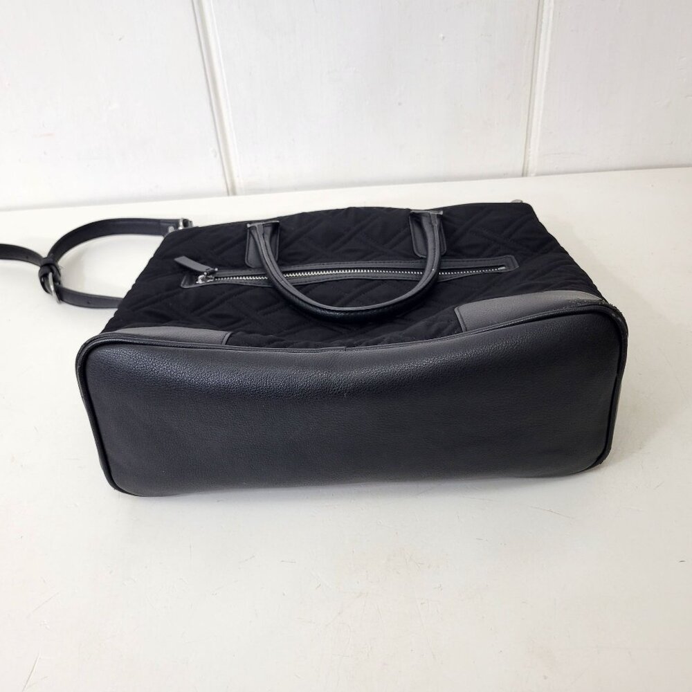 Vera Bradley Black Quilted Purse - Picture 5 of 7